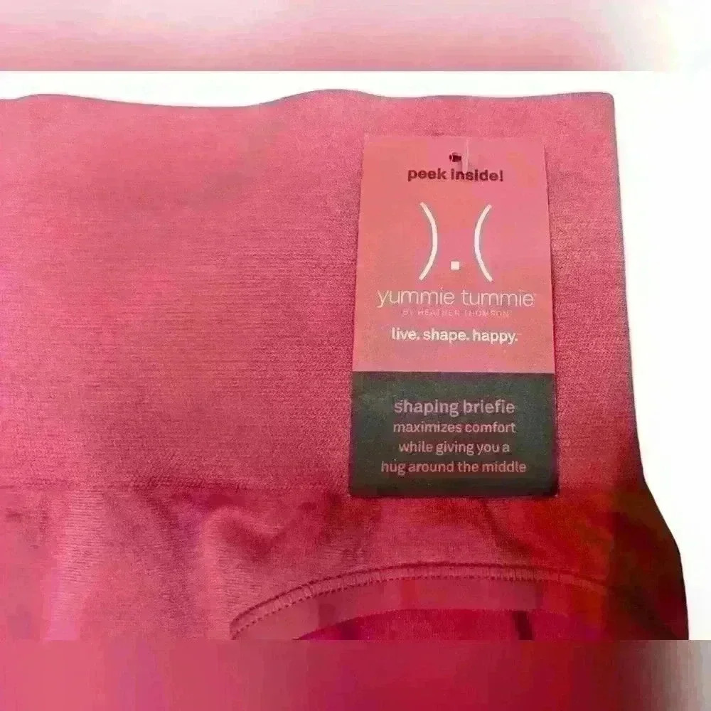 Yummie Tummie Pink Shaping Briefie S/M - Picture 3 of 4